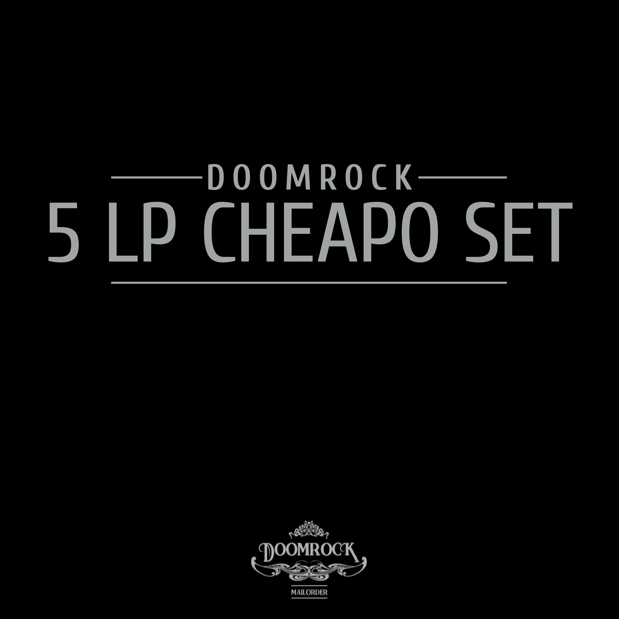 Doomrock Mailorder - 5x LP Cheapo Set