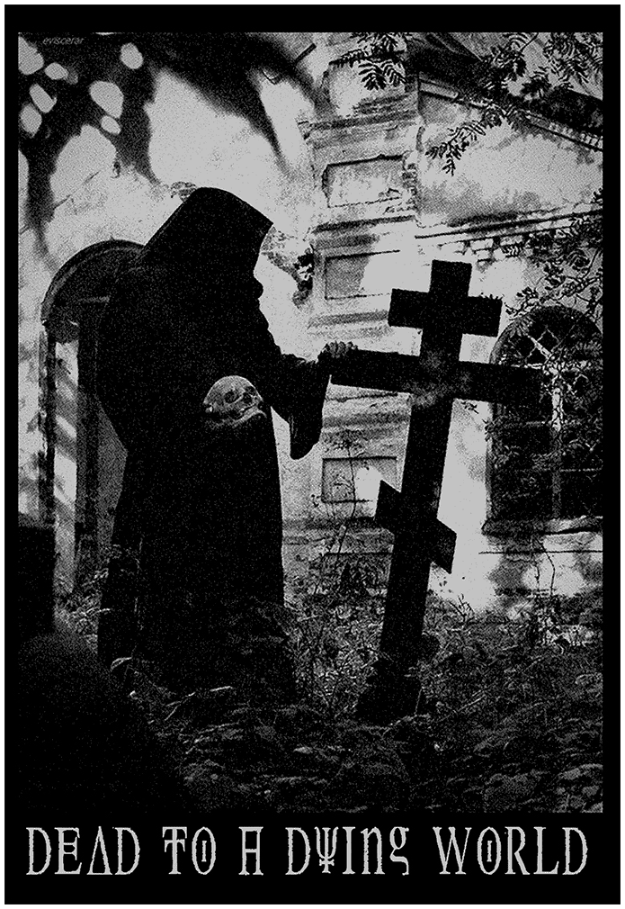 Dead To A Dying World - Graveyard Backpatch