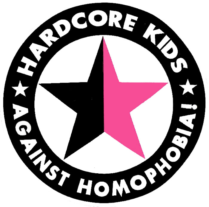 Hardcore Kids Against Homophobia - Button